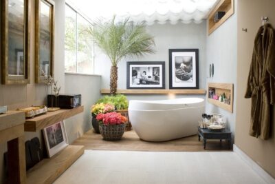 Elementos del Feng Shui recomendados para armonizar un baño