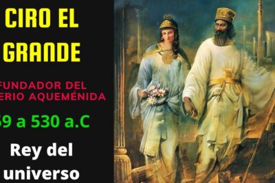 Ciro II, rey persa que instituyó el zoroastrismo en el 559 a.C