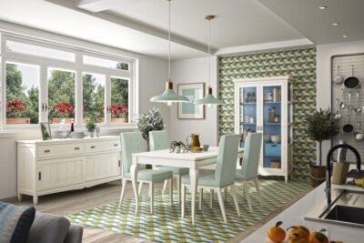 Comedor ideal según Feng Shui para armonía y energía positiva