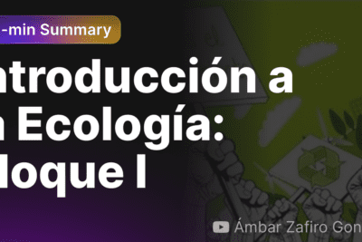 La autoecología: su definición y su relación con el medio ambiente