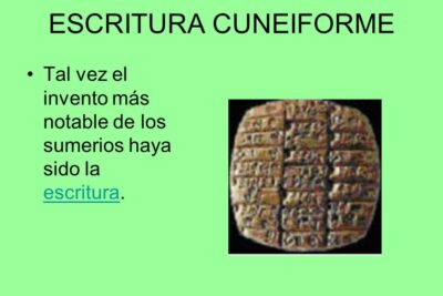El sistema de escritura más antiguo: ¿cuál es su nombre?