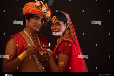 La adoración a Krishna y Radha: principales deidades en el Hare Krishna