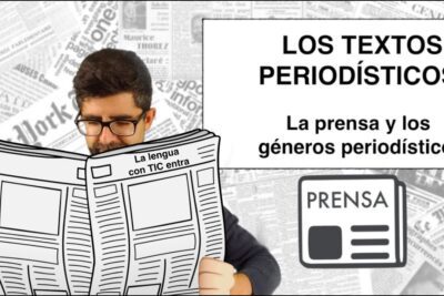 Tipos de textos periodísticos y su importancia actual