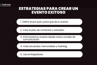 Guía completa para organizar un evento exitoso