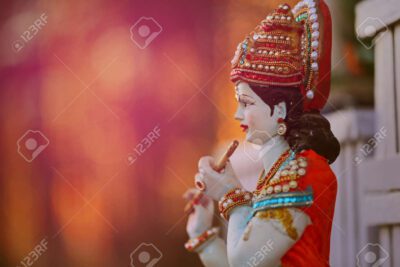 La deidad principal de los Hare Krishna: Señor Krishna, encarnación de Vishnu