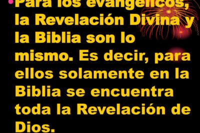 Origen y contenido del libro sagrado: Revelación divina
