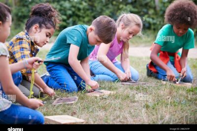Educación Montessori en la naturaleza: enfoque holístico y respetuoso