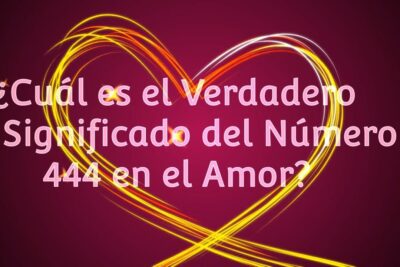El significado espiritual del número 444: una guía divina en tu camino