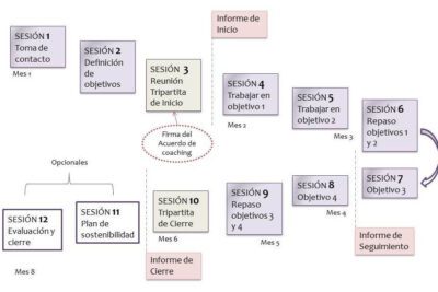 Las fases del proceso de coaching y su descripción detallada